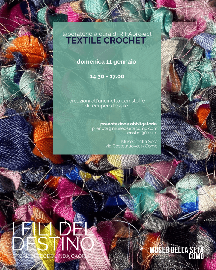 Textile Crochet – Laboratorio di uncinetto con Rifaproject