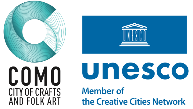 Logo Como City of Crafts and Folk Art - Unesco